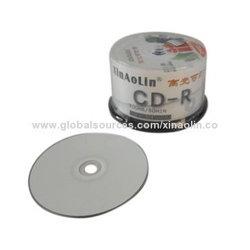 Printable CD-R Discs with 700MB Storage Capacity