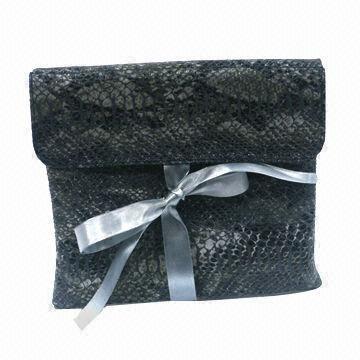 Pouches in Luxury Velvet and Ribbon, Nice Animal Pattern for Western Europe and North America