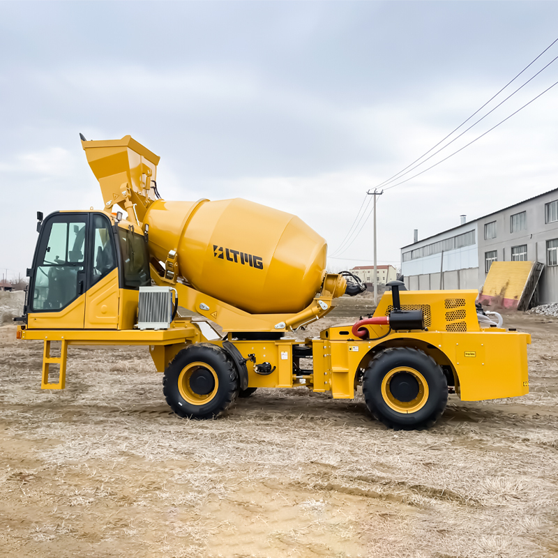 Nearsun High Efficiency Self-Loading 3.5 Ton Concrete Mixer Truck