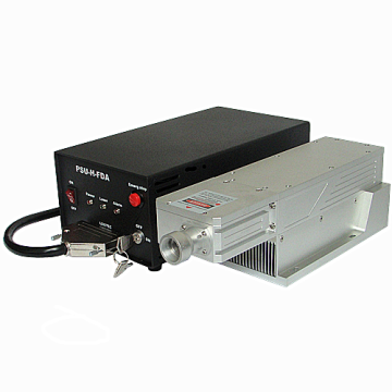 Red Pulsed Laser Source