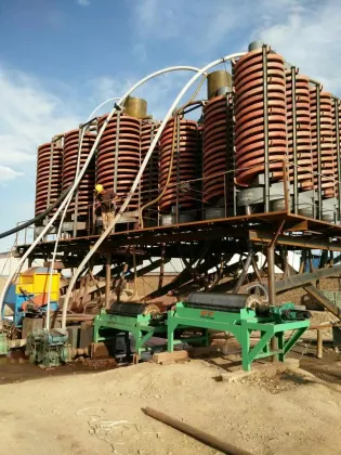 Ore Dressing Equipment Spiral Chute Gravity Separation