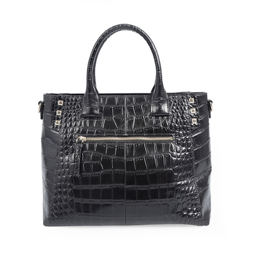 Casual Ladies Crocodile Tote Bag For Work Travel