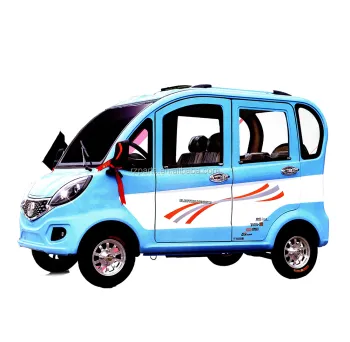 4-Person Electric Sedan Car for Sale - 100Km Range at 45km/h