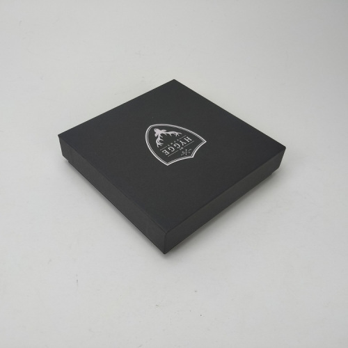 Custom Coaster Black Geschenkboxverpackung für Untersetzer