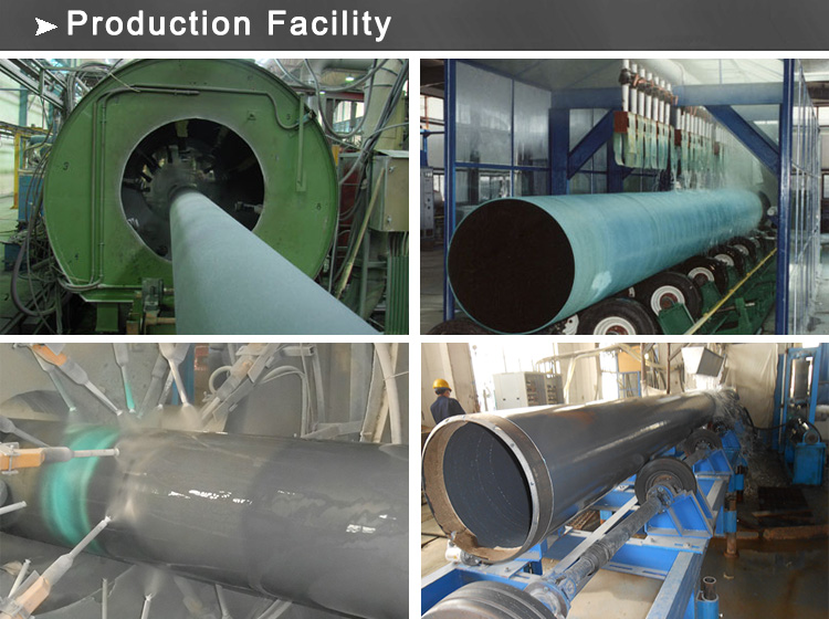 FBE coated pipe production facility