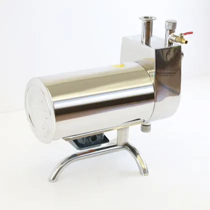 Food Grade Self Priming Pump for Dairy Beverages