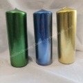 Wholesale Best Quality church votive colorful pillar candle