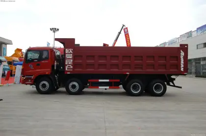 RHD FOTON 8X4 heavy dump truck