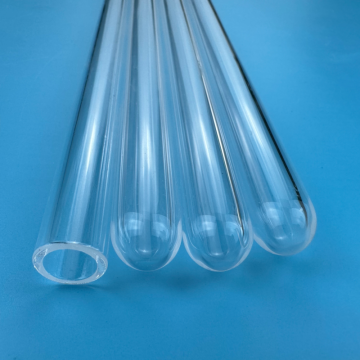 Custom Closed Quartz Tubes for Laboratory Use in Various Sizes