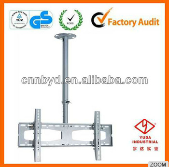 High quality 360 degrees electric tv bracket ceiling mount for 30''-64'' screens