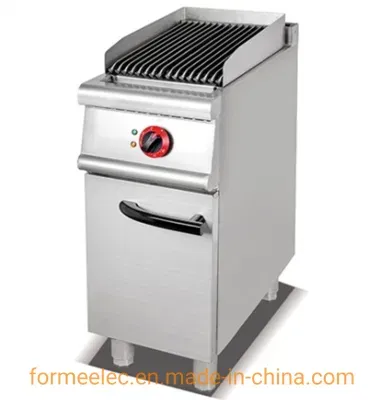 Western Kitchen Equipment Electric Grill Electric Lava Rock Grill with Cabinet