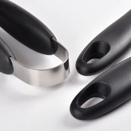 Black PP Handle 3PCS Stainless Steel bbq Tools Set