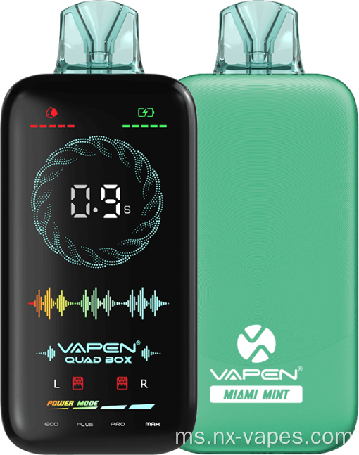 Vapen Quad Box 20000 Puff Harga Vape