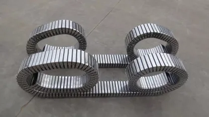 DGT Metal Enclosed Steel Cable Drag Chain Carrier