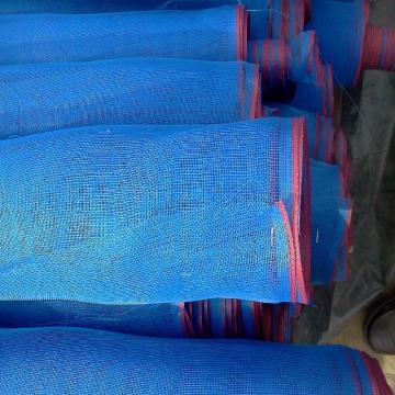 Nylon Blue Woven Net With White Red Edge