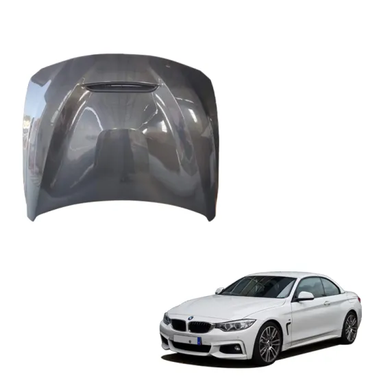 BMW F32 F33 F36 GTS Style Carbon Fiber Front Bonnet Hood