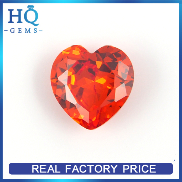 Loose Synthetic Cubic Zirconia for Sale heart large cubic zirconia