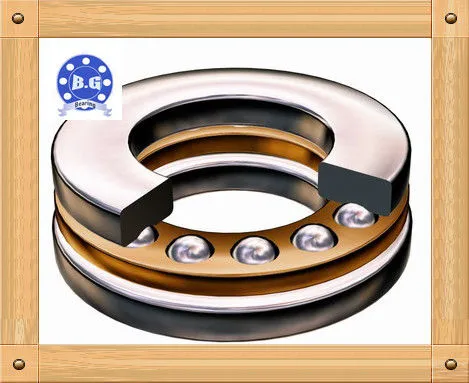 High Precision Chrome Steel Thrust Ball Bearing For Machine Tools P0 P6 P5