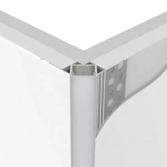 ALP070 DW070 Aluminum Profile for Outside Corner - Drywall Decorative Lighting