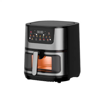 Smart Air Fryer with Non-Stick Coating and LCD Display