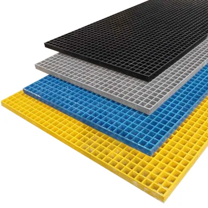 Frp moulded grating with chequer plate cover