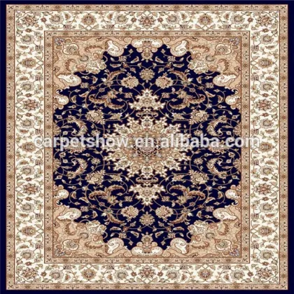 Wilton polypropylene machine made floor rug classical design wilton rug