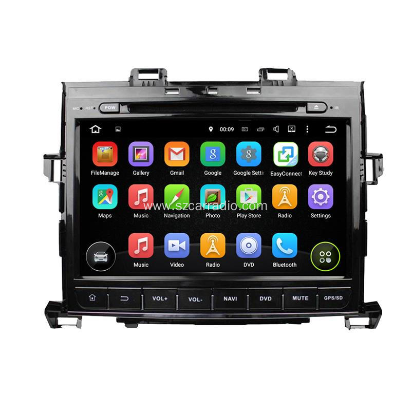 Toyota Alphard car gps navigation