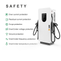 60kW 80kW Ground Mounted DC Charger Double Guns