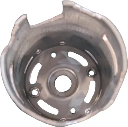 Metal motorcycle motor housing
