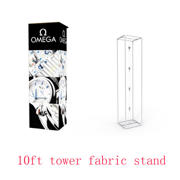 10ft Fabric Tower Exhibition LED Frame Stands