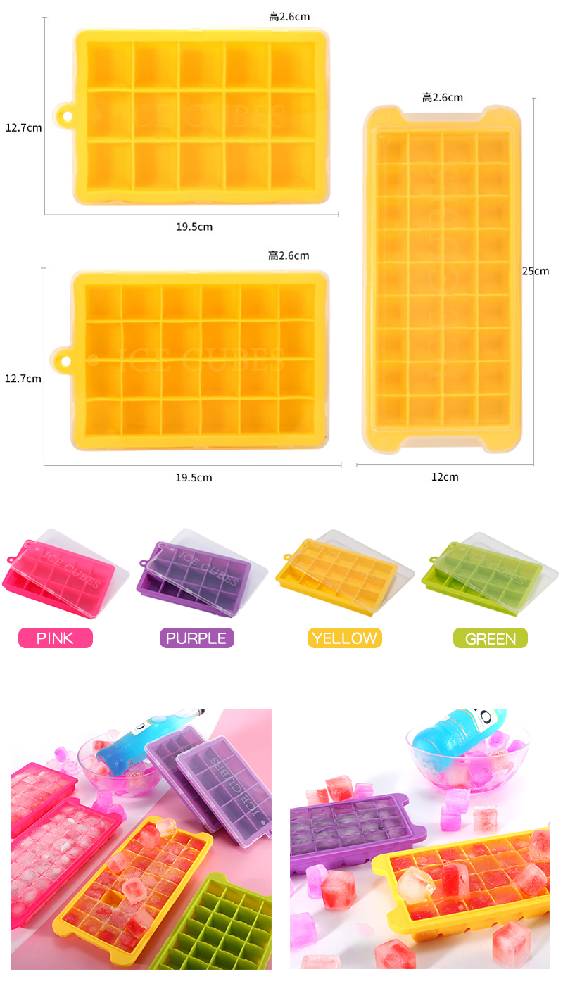 Covered Flexible Ice Molds With Lids 4 Jpg