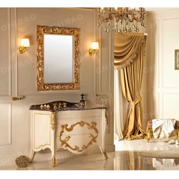 Bathroom Vanity with Mirror and Basin by China Bathroom Products Manufacturers