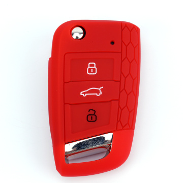 3 Buttons Car Key Cover Fits VW Golf7