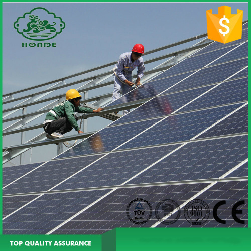 Soportes solares para el sistema de la casa verde