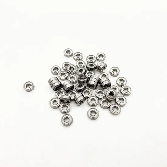 Miniature Deep Groove Ball Bearings for Anemometers, Flow Meters, and Gearboxes (R144, 608ZZ, 607, 609, 635, 688, 681, 2RS)