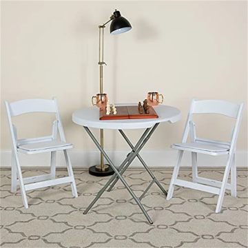 Popular Lightweight Plastic Folding Chair - Ideal for Outdoor Garden Parties, Weddings, and Events