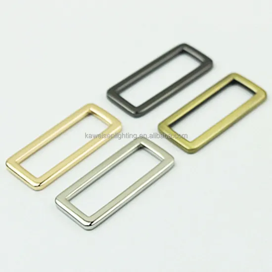 38mm Metal Rectangle Ring Buckles and Accessories for Belts and Straps