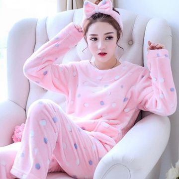 Pajamas Women's Coral Velvet Pajamas