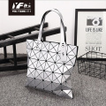 Moda Diamond Damas Bolsos de las mujeres bolsas de asas de las mujeres bolsas de compras reutilizables con logo bolso geométrico