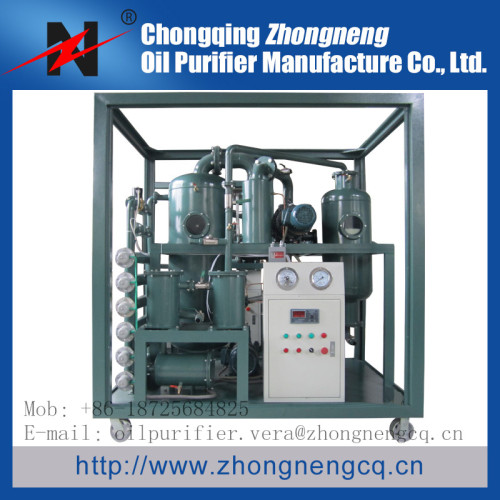 High Effective Vacuum Insulating Oil Treatment Equipment/Transformer Oil Regeneration