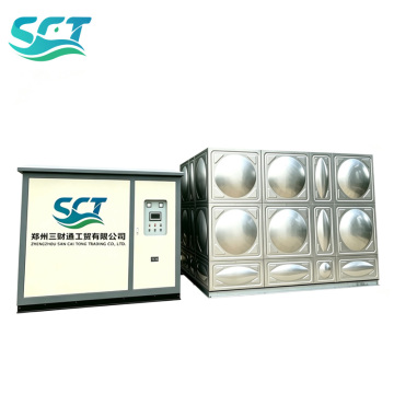 Space Saving Outdoor Pressurized Water Units