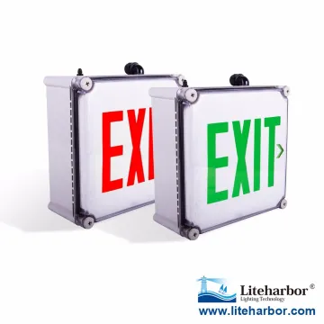 Wall Mount LED ABS Emergency Exit Housing