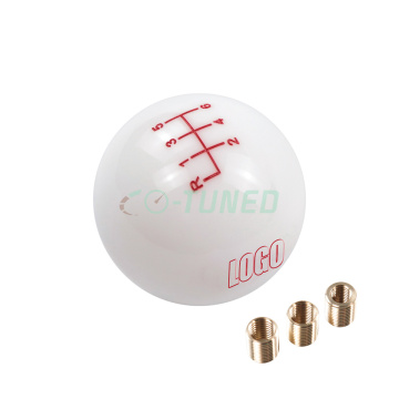 Paya de cambio de bola blanca JDM de 54 mm para Toyota de 6 velocidades