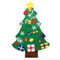 Falda navideña multifuncional para calendario de adviento y árbol