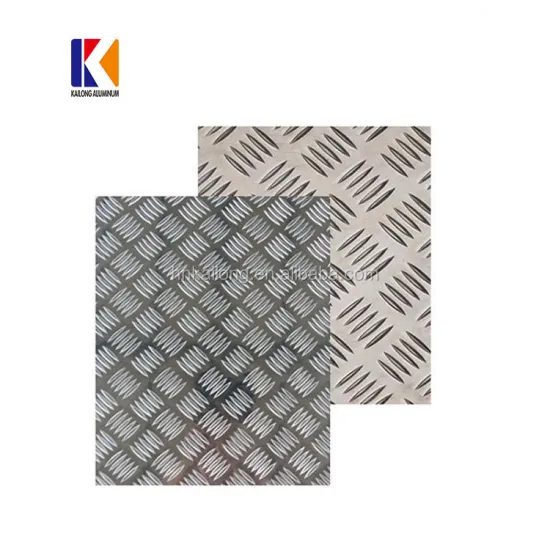 5005 5052 5754 H32 Anti-Slip Plastic Checkered Sheets 2.5mm Thickness Aluminum Chequered Plate