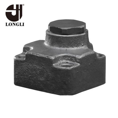 Straight Plate Cast Iron Non Return Check Valve