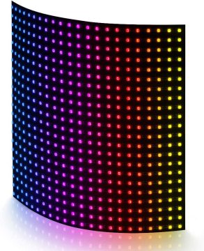 DC5V WS2812B MINI LED SMD2427 ΠΡΟΓΡΑΜΜΑΤΟΣ 16x16 Πίνακας μήτρας εικονοστοιχείων