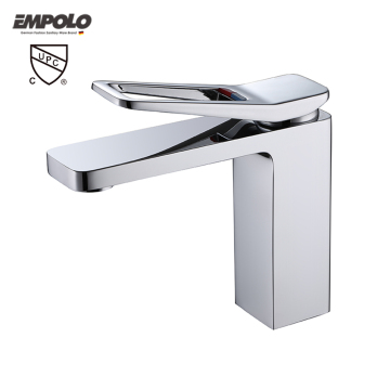 Brass Chrome One Handle 360 Degree Rotating Hot and Cold Water Tap