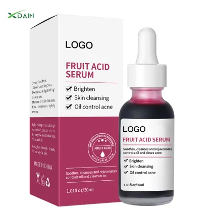 Private Label Fruit Acid Essence for Pore Shrinking and Skin Brightening