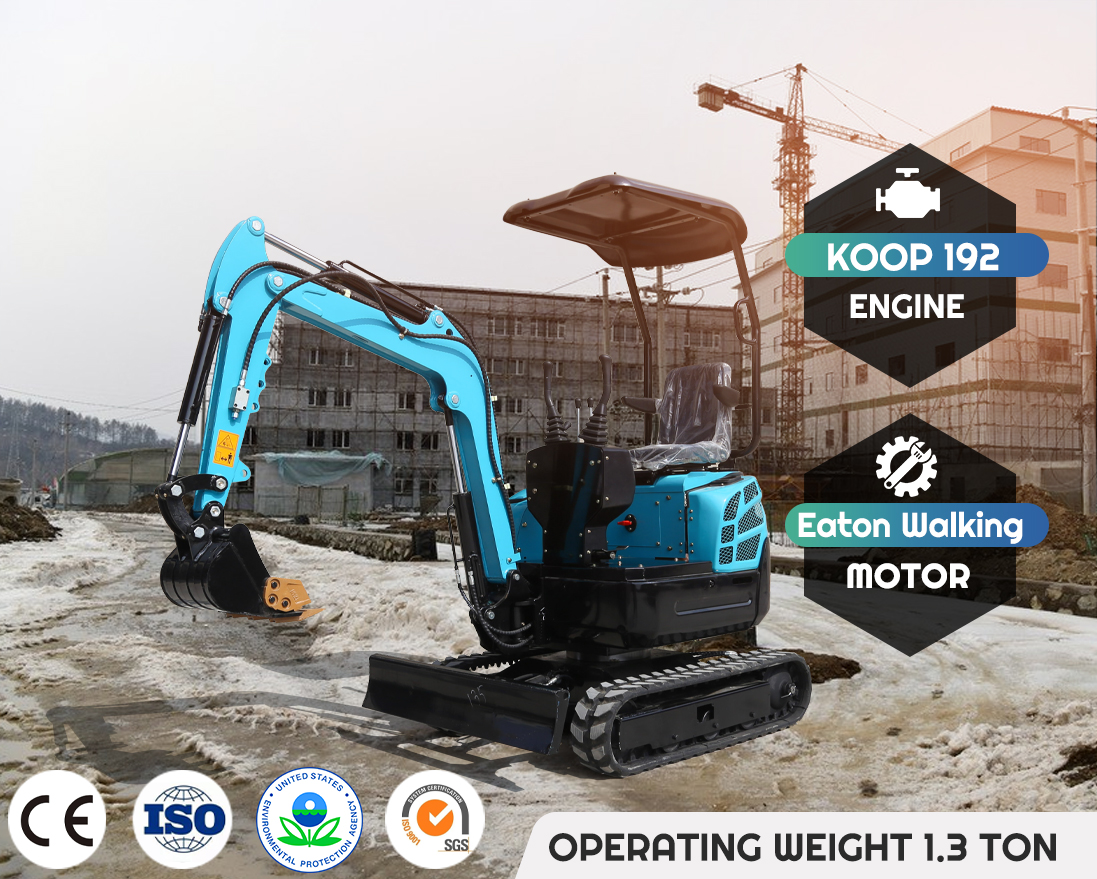 Nm E13 1 3ton Mini Excavator